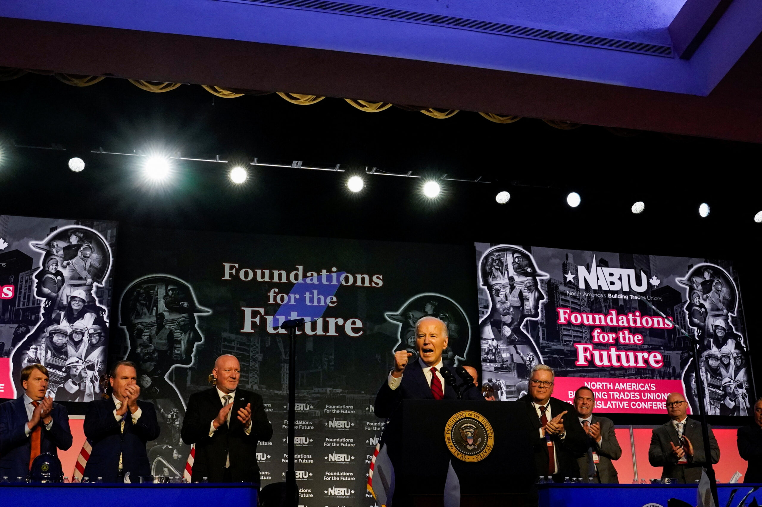 Building Trades Choose Biden